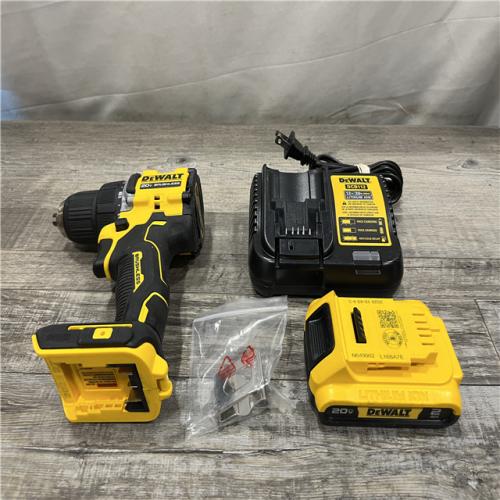 AS-IS DEWALT Atomic 20V Lithium-Ion Cordless Compact 1/2 in. Drill/Driver Kit