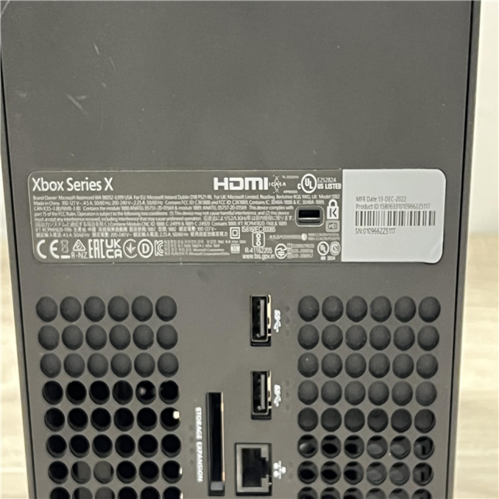 AS-IS Microsoft Xbox Series X (Model 1882)