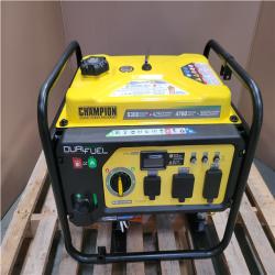 CALIFORNIA APPEARS NEW CHAMPION 4 250/3 825 WATT PORTABLE GENERATOR