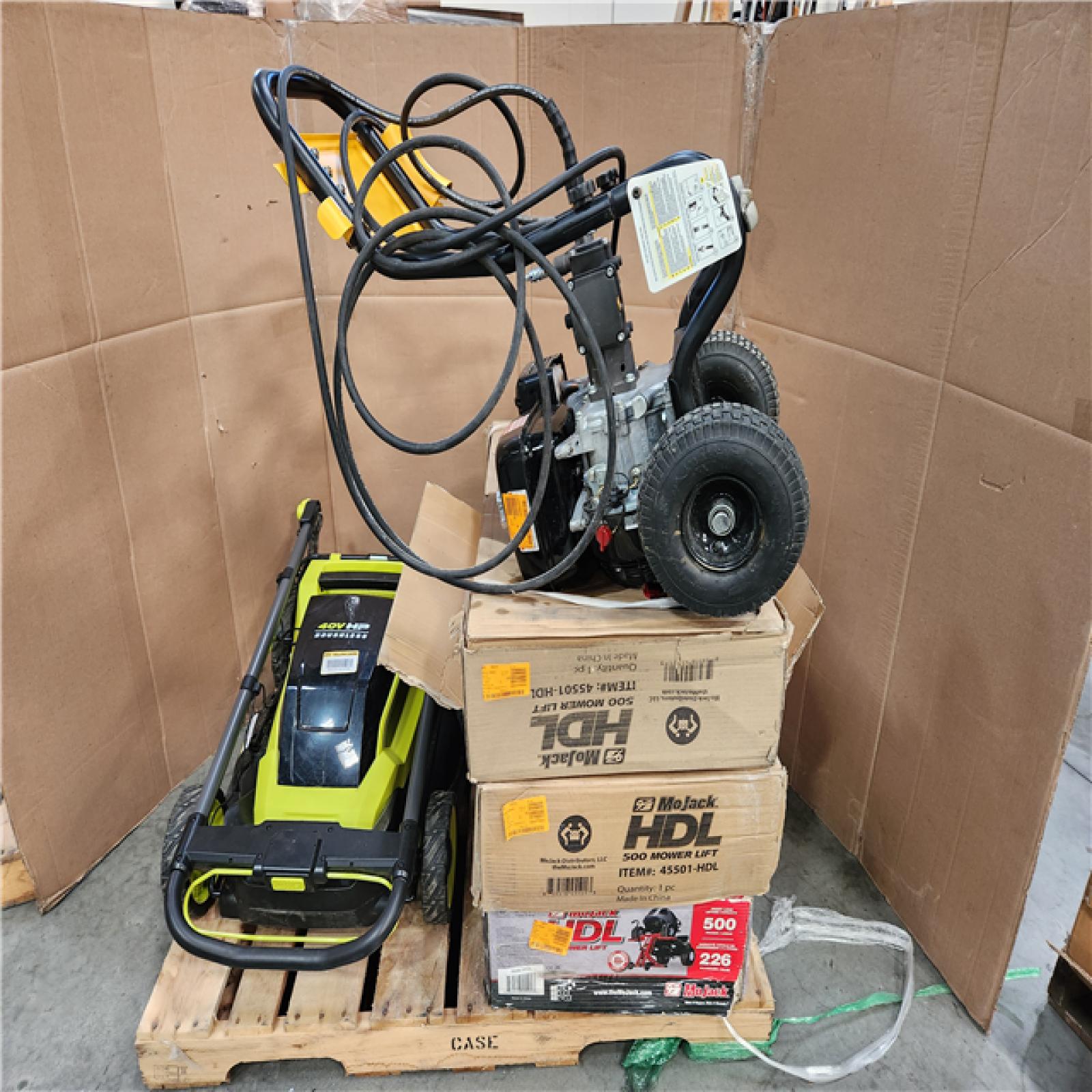 CALIFONIA  AS-IS OUTDOOR POWER EQUIPMENT