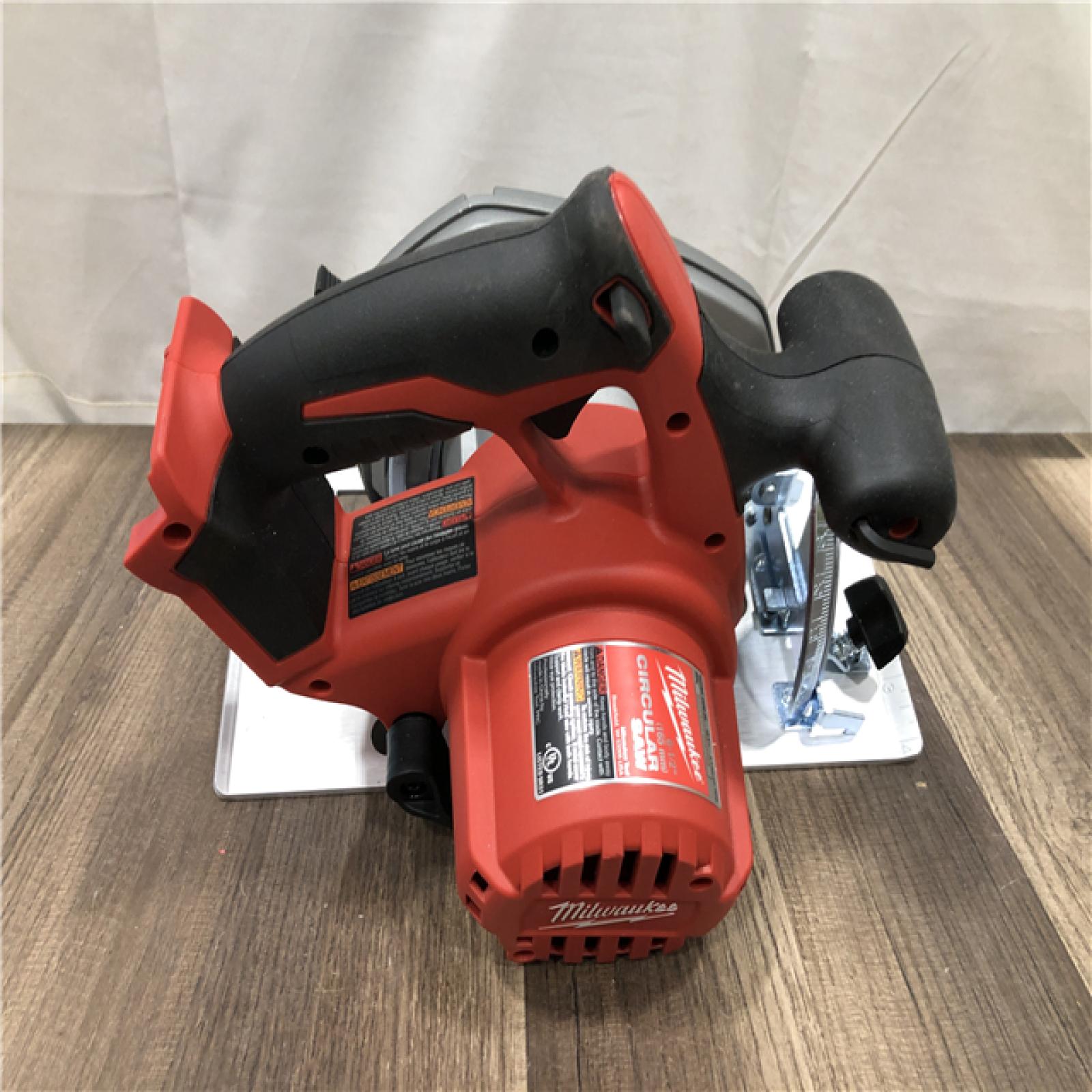 AS-IS Milwaukee 18V Lithium-Ion Cordless 6-1/2 in. Circular Saw (Tool-Only)