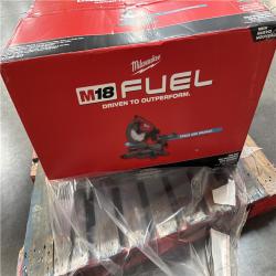 California NEW Milwaukee 12 Dual Bevel Sliding Compound Miter Saw (Tool Only)