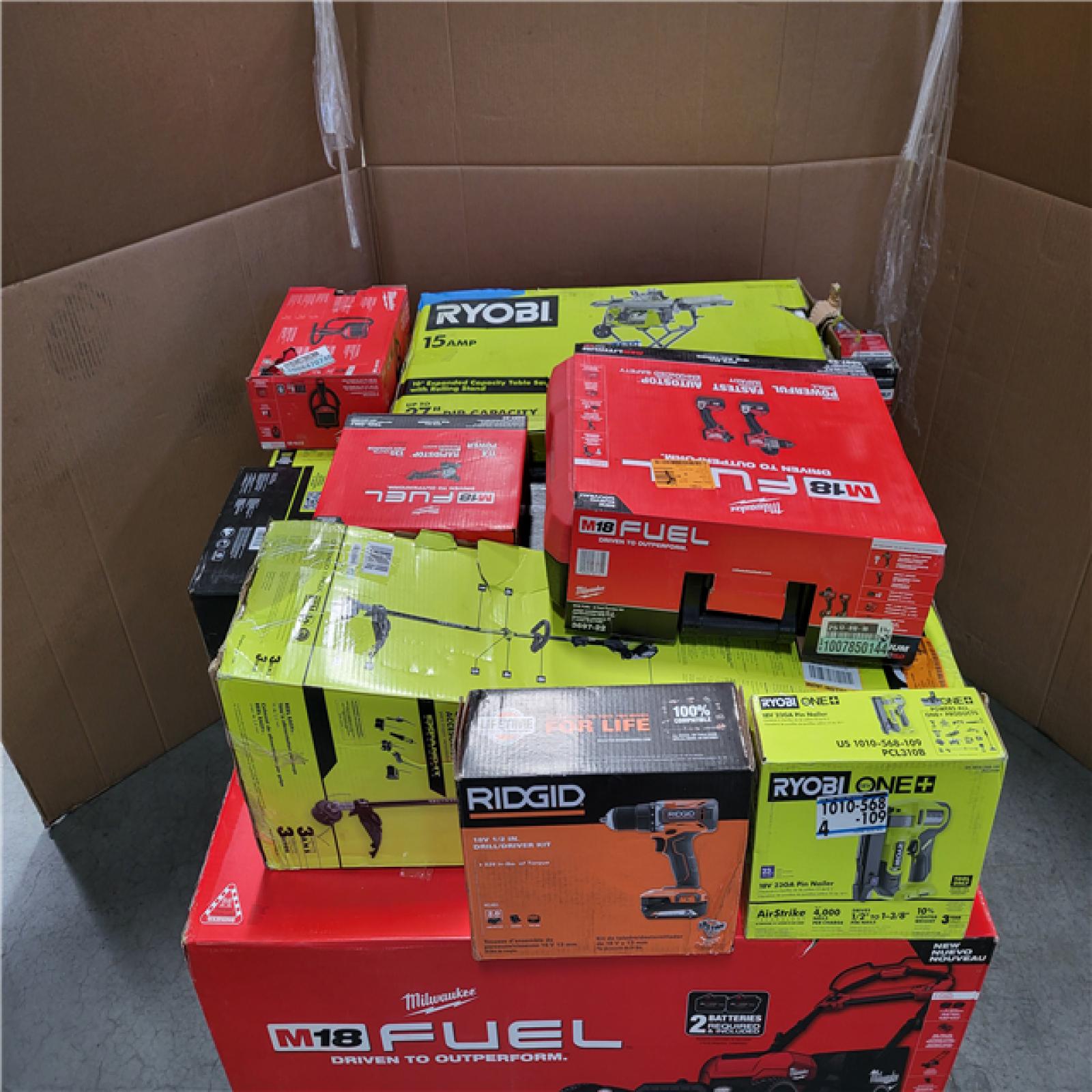 CALIFORNIA AS-IS TOOL PALLET