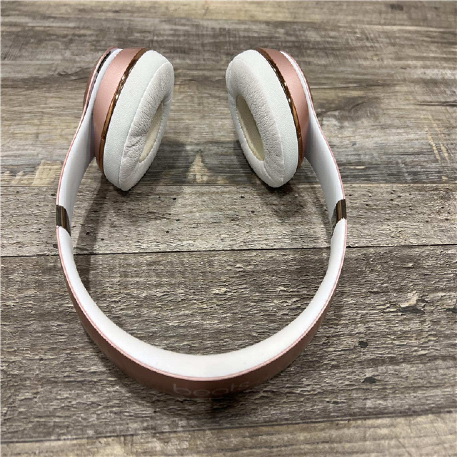 AS-IS Beats Solo3 Wireless On-Ear Headphones - Rose Gold