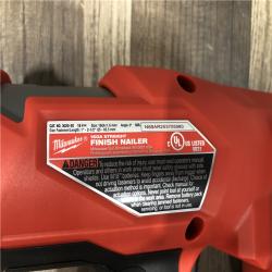 AS-IS Milwaukee FUEL 18-Volt Lithium-Ion Brushless Cordless Gen ll 16-Gauge Straight Finish Nailer (Tool Only)