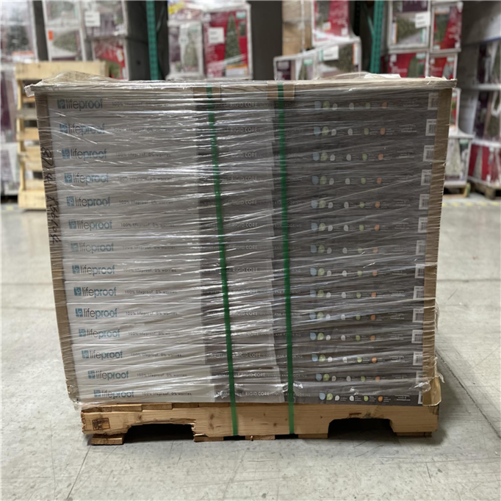DALLAS LOCATION - LIFEPROOF Choice Oak 6 MIL x 8.7 in. W x 48 in. L Click Lock Waterproof Luxury Vinyl Plank Flooring (20.06 sqft/case) PALLET-(56 CASES)