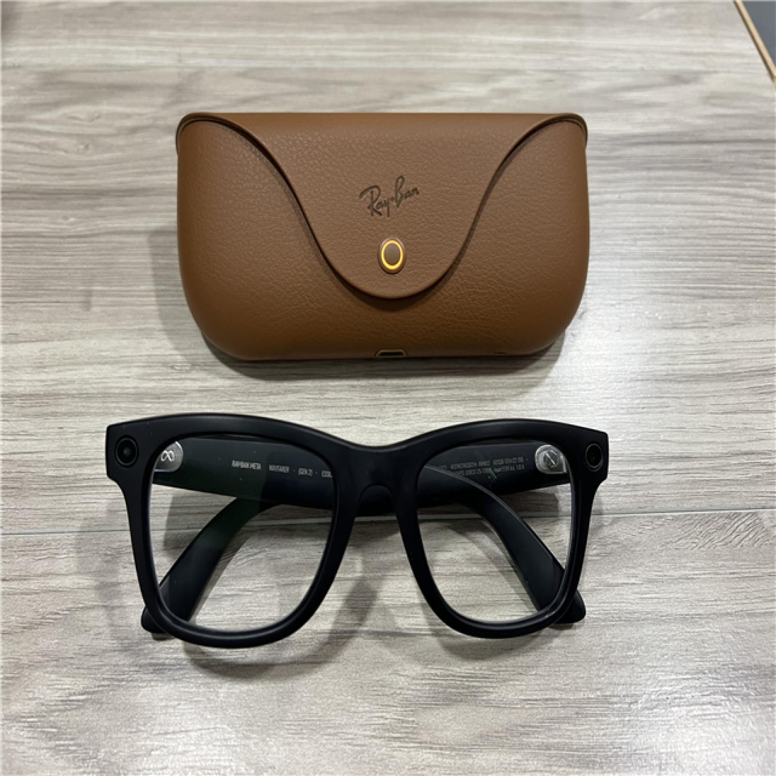 Ray-Ban | Meta Wayfarer Large (Gen 2) - Matte Black  Clear Lenses