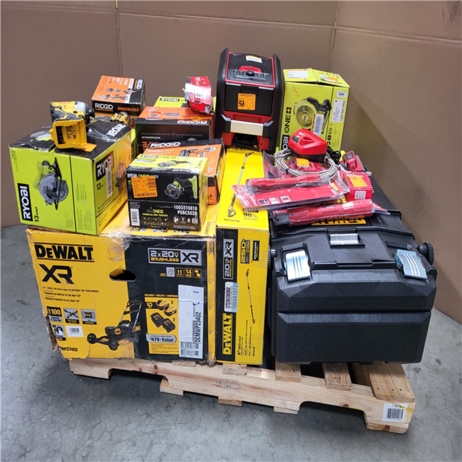 CALIFORNIA AS-IS TOOL PALLET