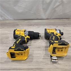 AS-IS DeWalt 20V XR Lithium-Ion Cordless 2-Tool Combo Ki