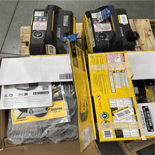 California AS-IS Champion Portable Generators (4 Pieces)