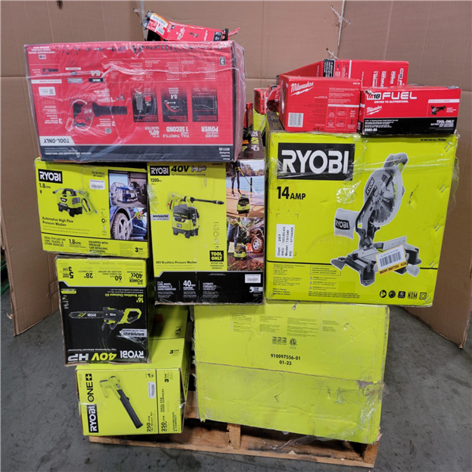 CALIFORNIA AS-IS TOOL PALLET