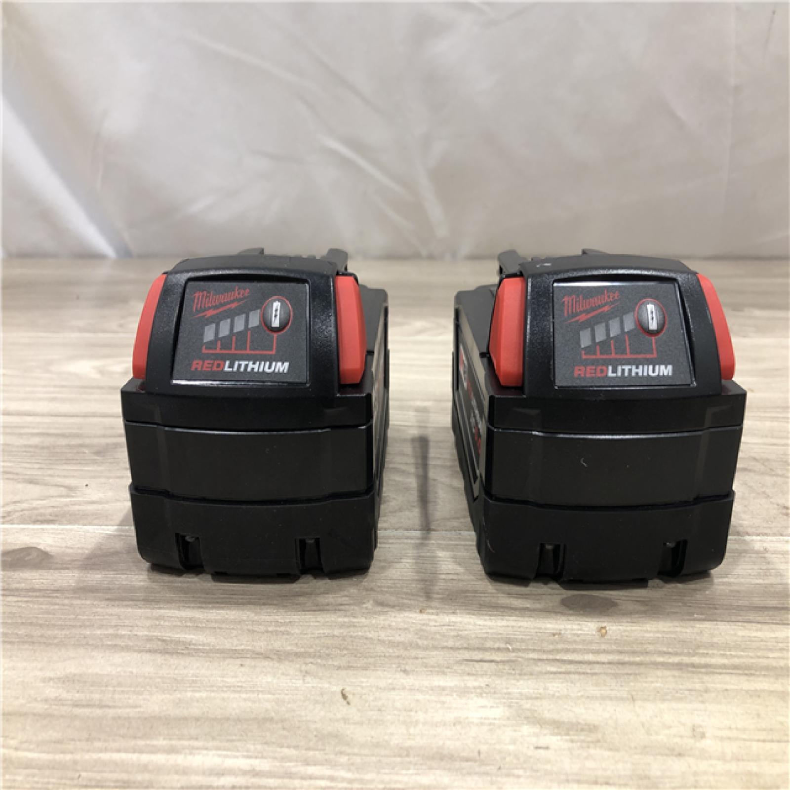 AS-IS Milwaukee 18-Volt Lithium-Ion XC Starter Kit