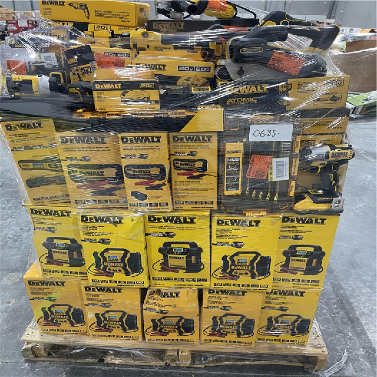 Atlanta Location AS IS Tools & More Full Truckload (26 Pallets) 0685