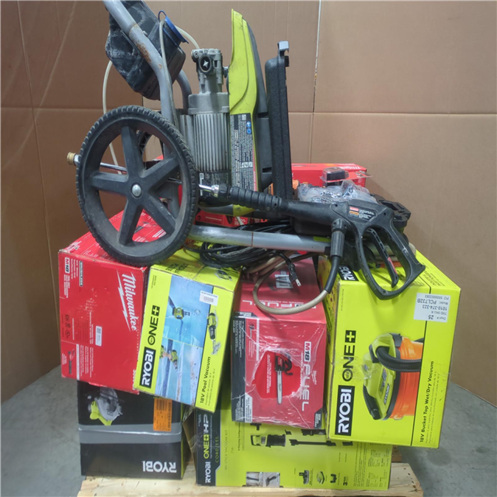 CALIFORNIA AS-IS TOOL PALLET