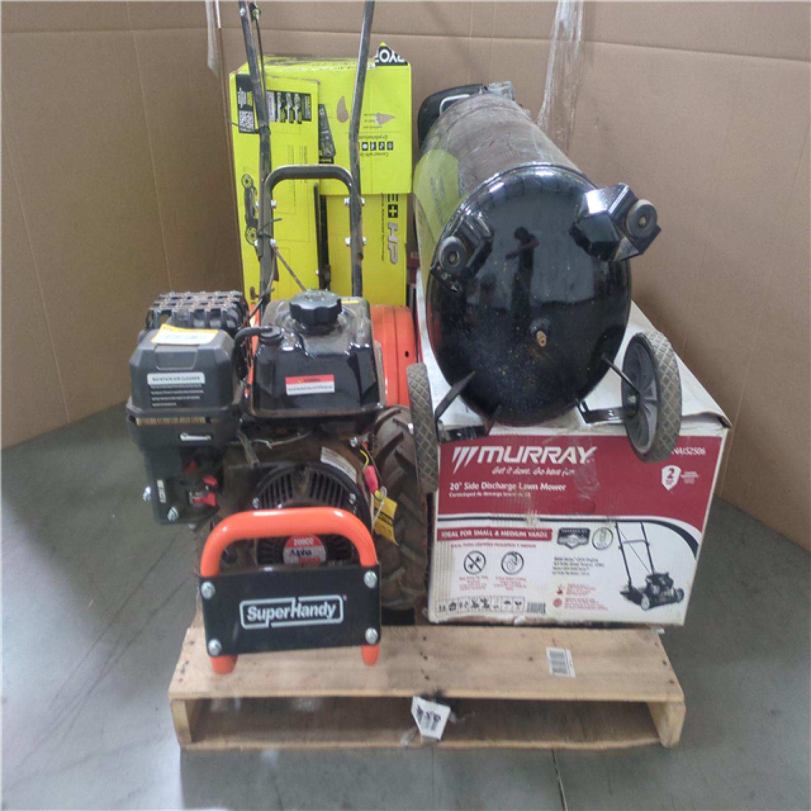 CALIFORNIA AS-IS OUTDOOR POWER EQUIPMENT