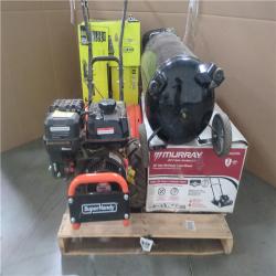 CALIFORNIA AS-IS OUTDOOR POWER EQUIPMENT