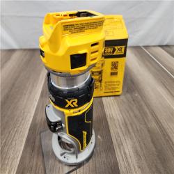 GOOD  DEWALT 20V MAX XR Lithium-Ion Brushless Cordless Compact Router (Tool Only)