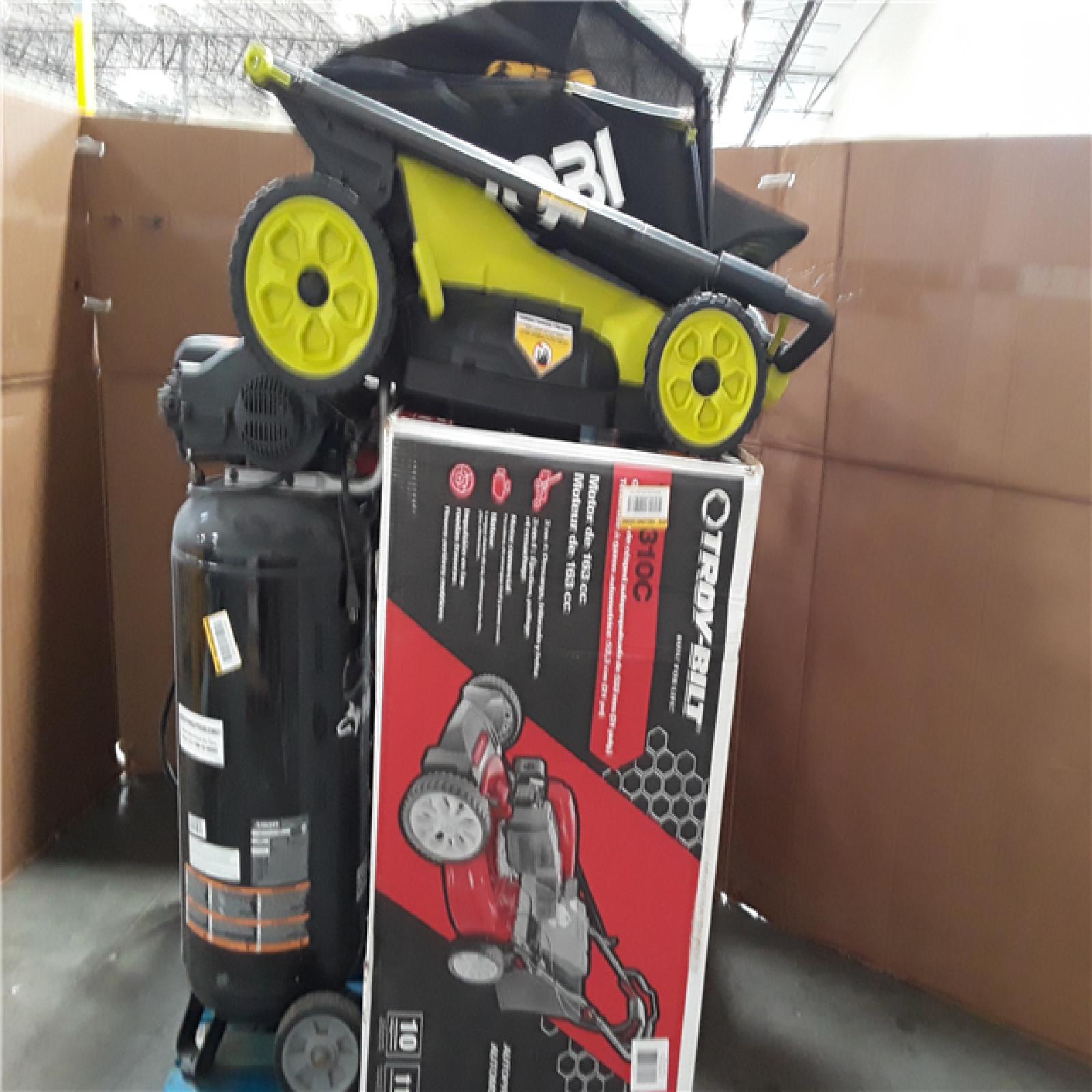 California AS-IS OUTDOOR POWER EQUIPMENT