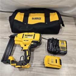 GOOD! - DeWALT DCN681D1 20V MAX 18ga Cordless  Narrow Crown Stapler Kit
