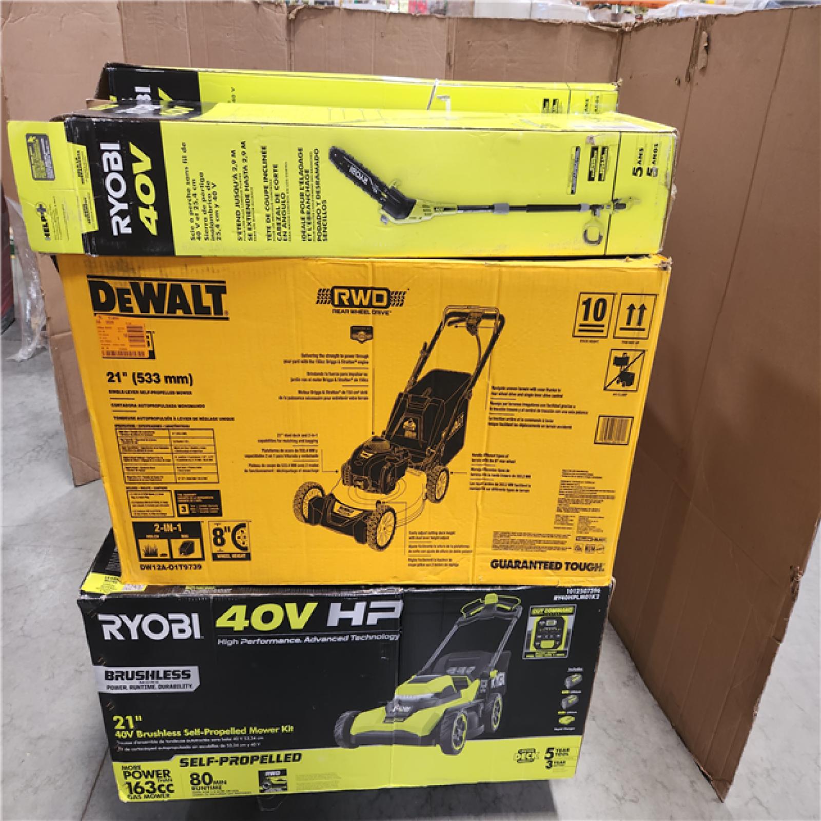 CALIFORNIA AS-IS OUT DOOR POWER EQUIPMENT
