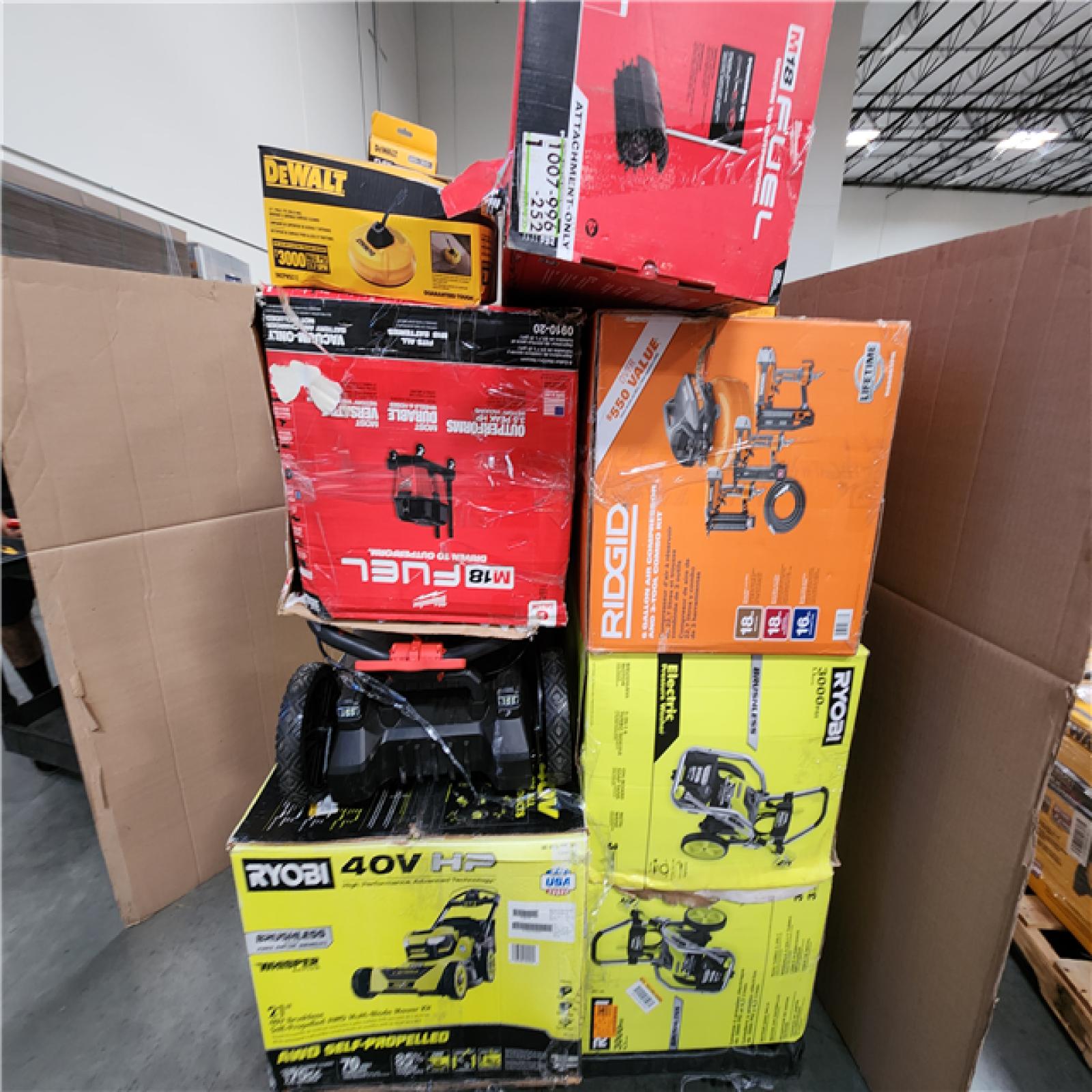 CALIFORNIA AS-IS TOOL PALLET