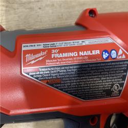 AS-IS Milwaukee FUEL 3-1/2 in. 18-Volt 30-Degree Lithium-Ion Brushless Cordless Framing Nailer (Tool-Only)