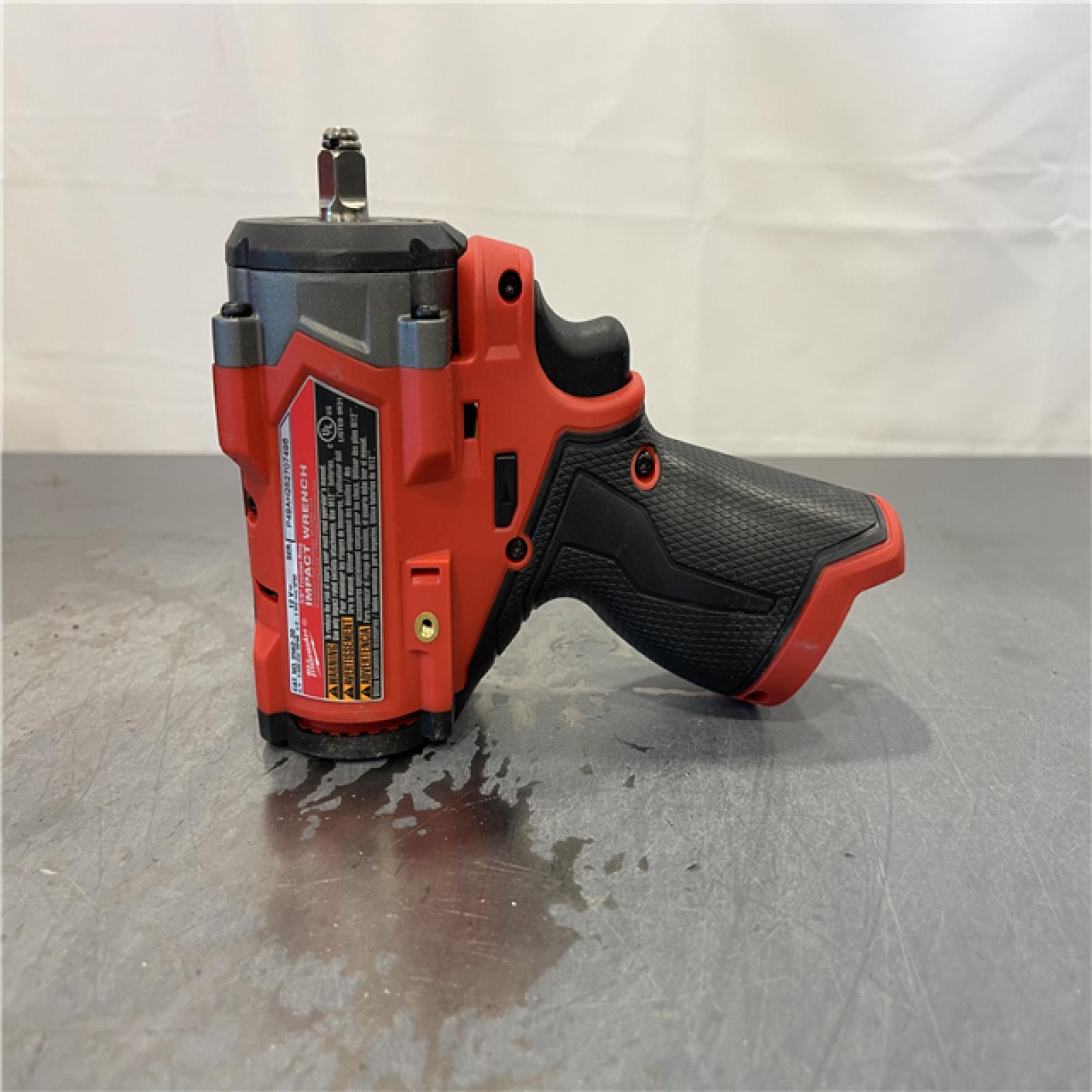 AS-IS - Milwaukee M12 FUEL M12 3/8 in. Cordless Brushless High Torque Impact Wrench