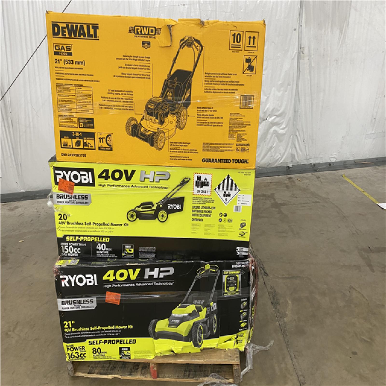 Houston Location - AS-IS Outdoor Power Equipment