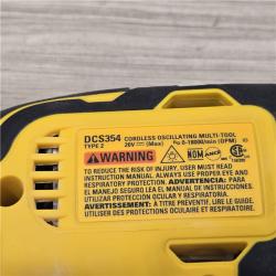 AS-IS DEWALT ATOMIC 20V MAX Cordless Oscillating Multi Tool (Tool Only)