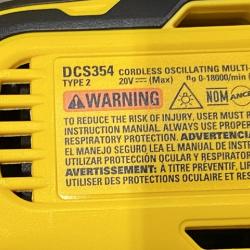 AS-IS DEWALT ATOMIC 20-Volt Lithium-Ion Cordless Brushless (4-Tool) Combo Kit