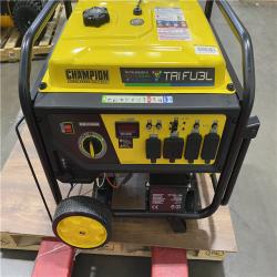Dallas Location - As-Is Champion Power Equipment 11,500/9,200-Watt GasolineGas  Portable Generator