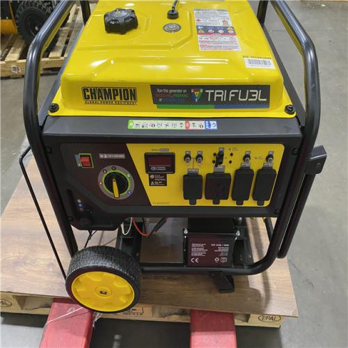 Dallas Location - As-Is Champion Power Equipment 11,500/9,200-Watt GasolineGas  Portable Generator