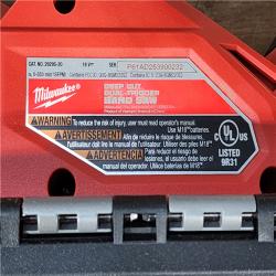 HOUSTON LOCATION - AS-IS MILWAUKEE DEEP CUT DUAL-TRIGGER BAND SAW