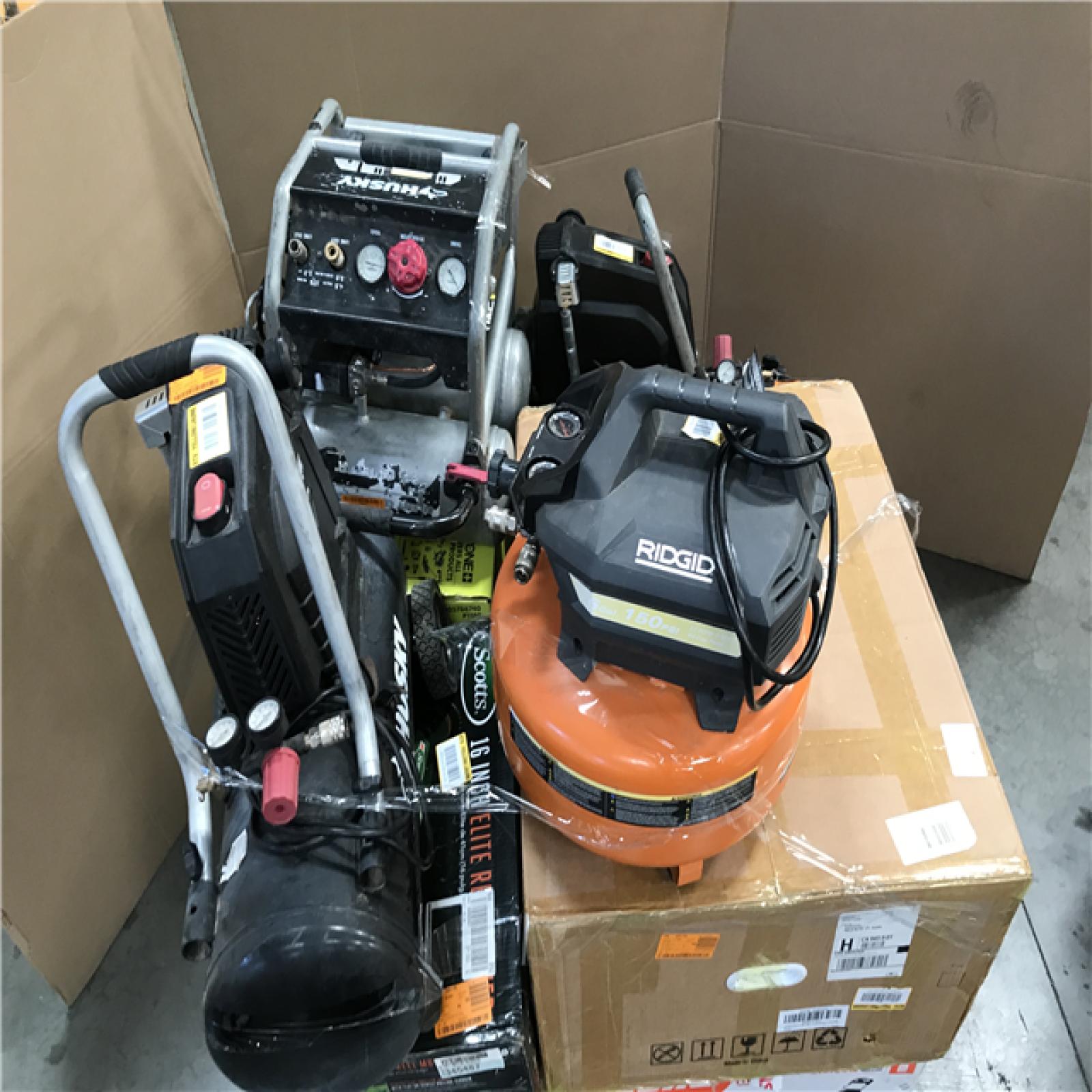 CALIFORNIA AS-IS OUTDOOR POWER EQUIPMENT