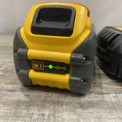AS-IS DEWALT FLEXVOLT 20V/60V MAX Lithium-Ion 6.0Ah Battery Pack with 6 Amp Output Charger