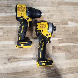 HOUSTON LOCATION - AS-IS DEWALT 2 TOOL COMBO KIT W/ (2) BATTERY & CHARGER