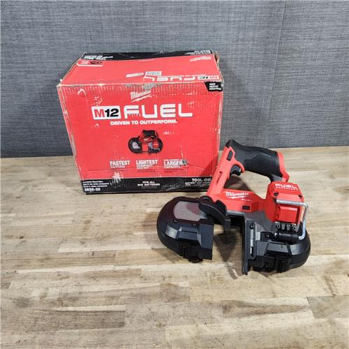 HOUSTON LOCATION - AS-IS M12 FUEL 12V Lithium-Ion Cordless Compact Band Saw (Tool-Only)