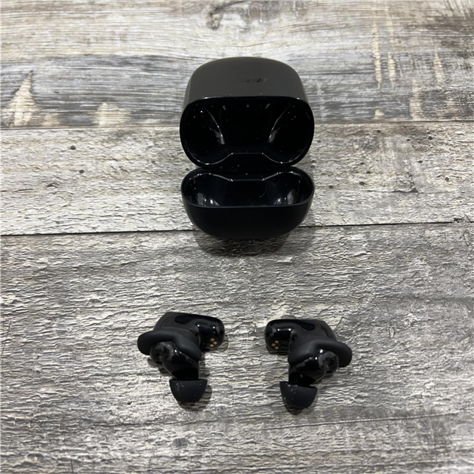 AS-IS Bose QuietComfort Earbuds II, Wireless, Bluetooth-Triple Black