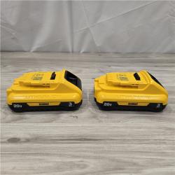 AS-IS DeWalt DCB230-2 20V Max 3.0Ah Compact Battery 2-Pack