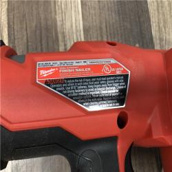 AS-IS Milwaukee FUEL 18-Volt Lithium-Ion Brushless Cordless Gen ll 16-Gauge Straight Finish Nailer (Tool Only)