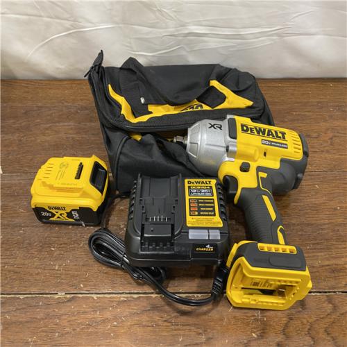 AS-IS 20V MAX Lithium-Ion Cordless 1/2 in. Impact Wrench Kit