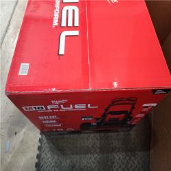 HOUSTON LOCATION - AS-IS (NEW) Milwaukee M18 FUEL Brushless Cordless 21 in. Walk Behind Dual Battery Self-Propelled Mower Kit W/ (2) FORGE HD12.0 BATTERY & RAPID CHARGER