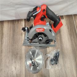 AS-IS Milwaukee M18 FUEL 18V Lithium-Ion Brushless Cordless 6-1/2 in. Circular Saw (Tool-Only)