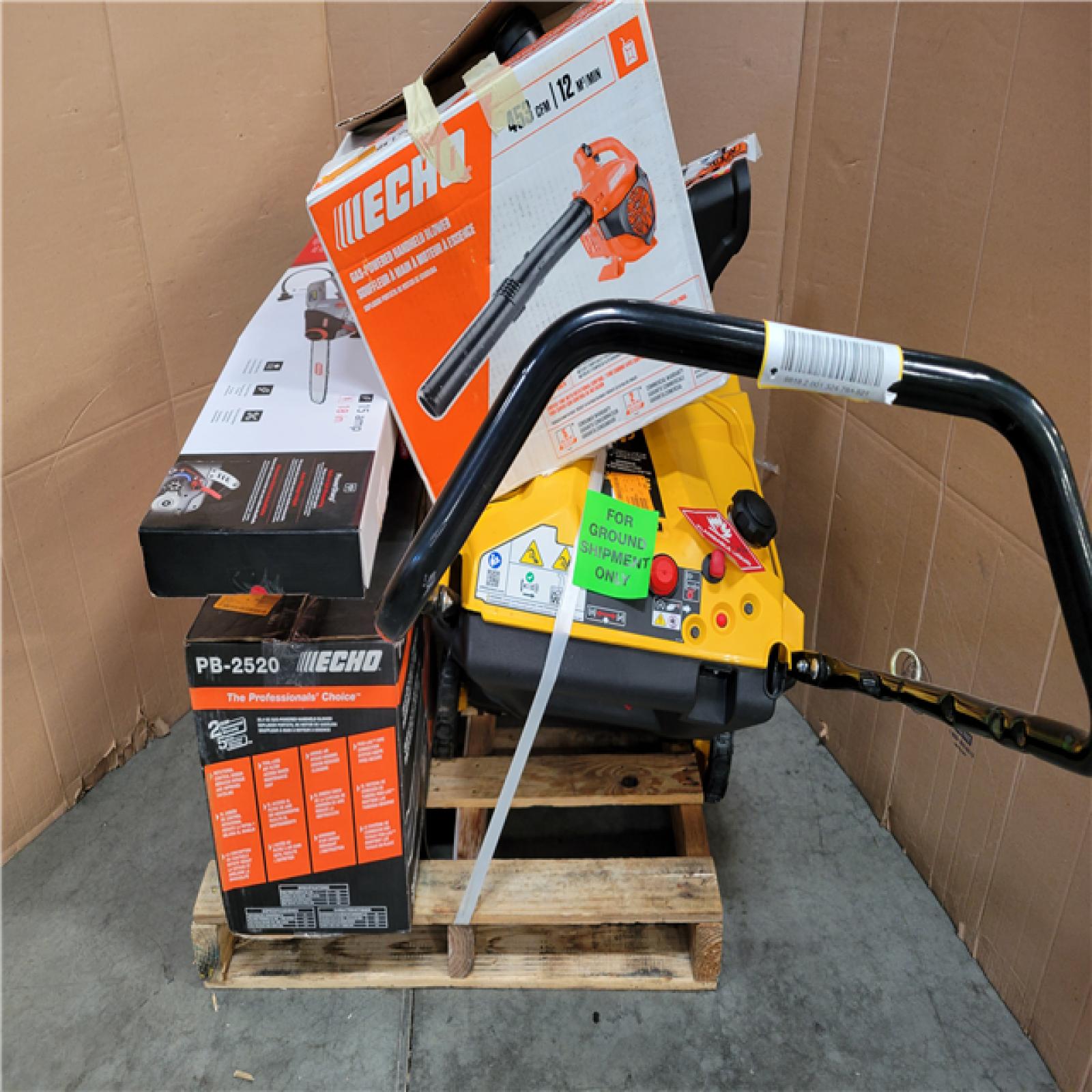 CALIFORNIA AS-IS OUTDOOR POWER EQUIPMENT