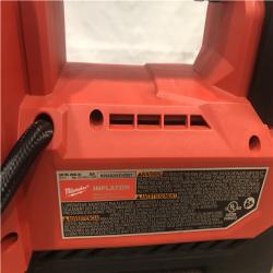AS-IS Milwaukee 18-Volt Lithium-Ion Cordless Electric Portable Inflator (Tool-Only)