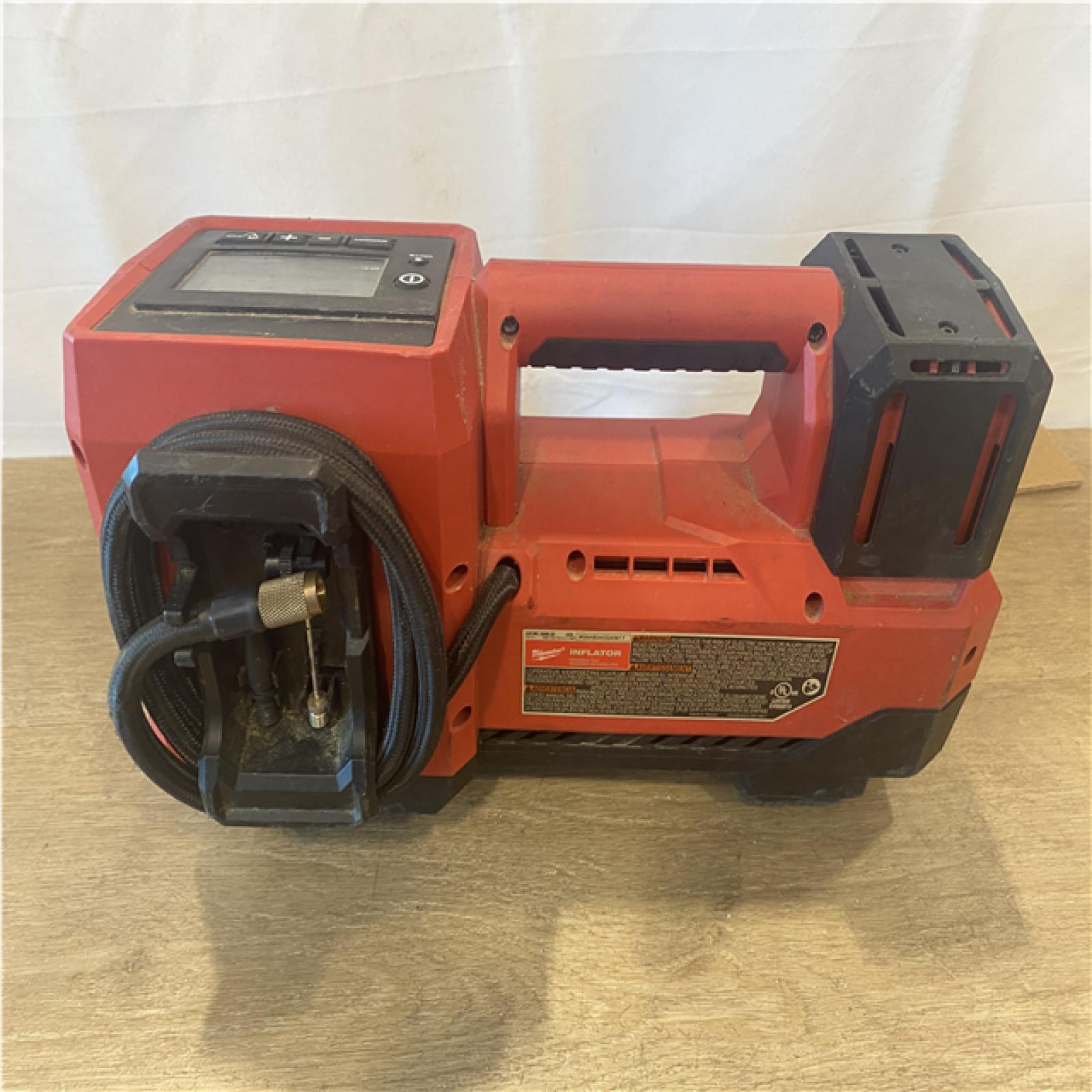 as-is Milwaukee 18-Volt Lithium-Ion Cordless Electric Portable Inflator (Tool-Only)