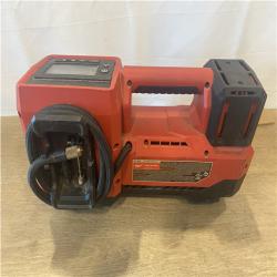 as-is Milwaukee 18-Volt Lithium-Ion Cordless Electric Portable Inflator (Tool-Only)