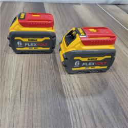 AS-IS DEWALT FLEXVOLT 20-Volt/60-Volt MAX Lithium-Ion 6.0Ah Battery Pack (2-Pack)