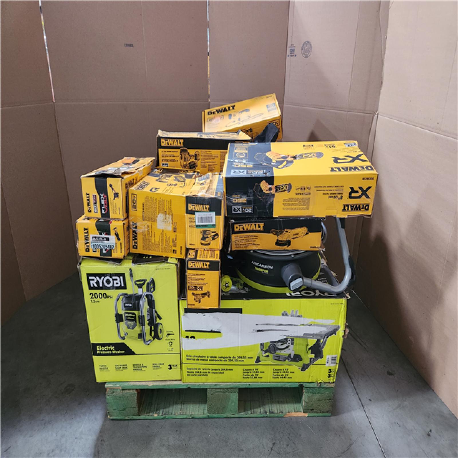 California AS-IS Tool Pallet