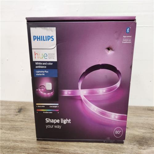 Phoenix Location NEW Philips Hue 6.6 ft. LED Smart Color Changing Strip Light Starter Kit and Hue Bridge (1-Pack)